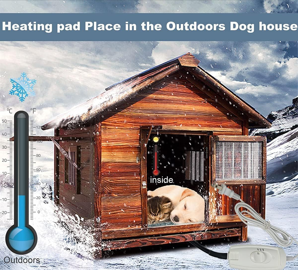 Pet Heating Pad Keep Dogs Cats Warming
