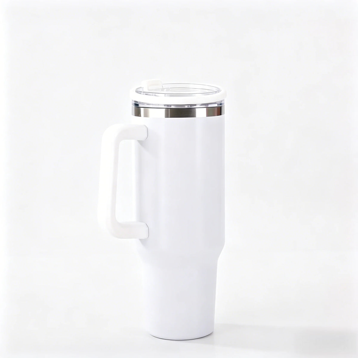 40oz 1200ML Insulated Tumbler W/Handle & Straw, Double Wall Thermal Cup, Travel Coffee Mug, Gift