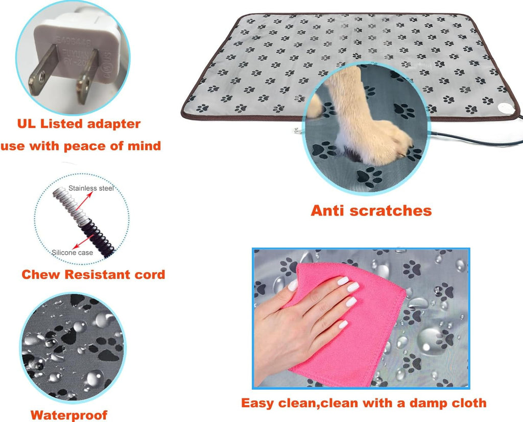 Pet Heating Pad Keep Dogs Cats Warming